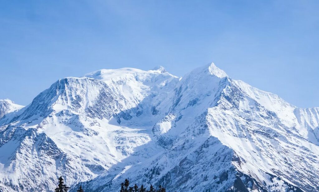 mont blanc hélicoptère