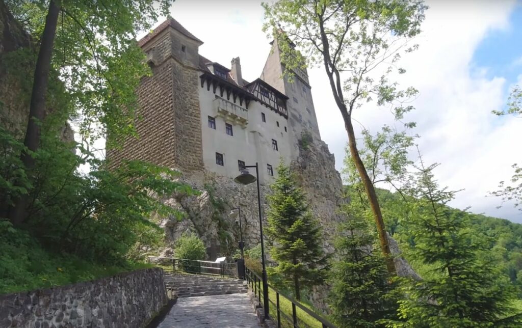 château de Dracula Transylvanie