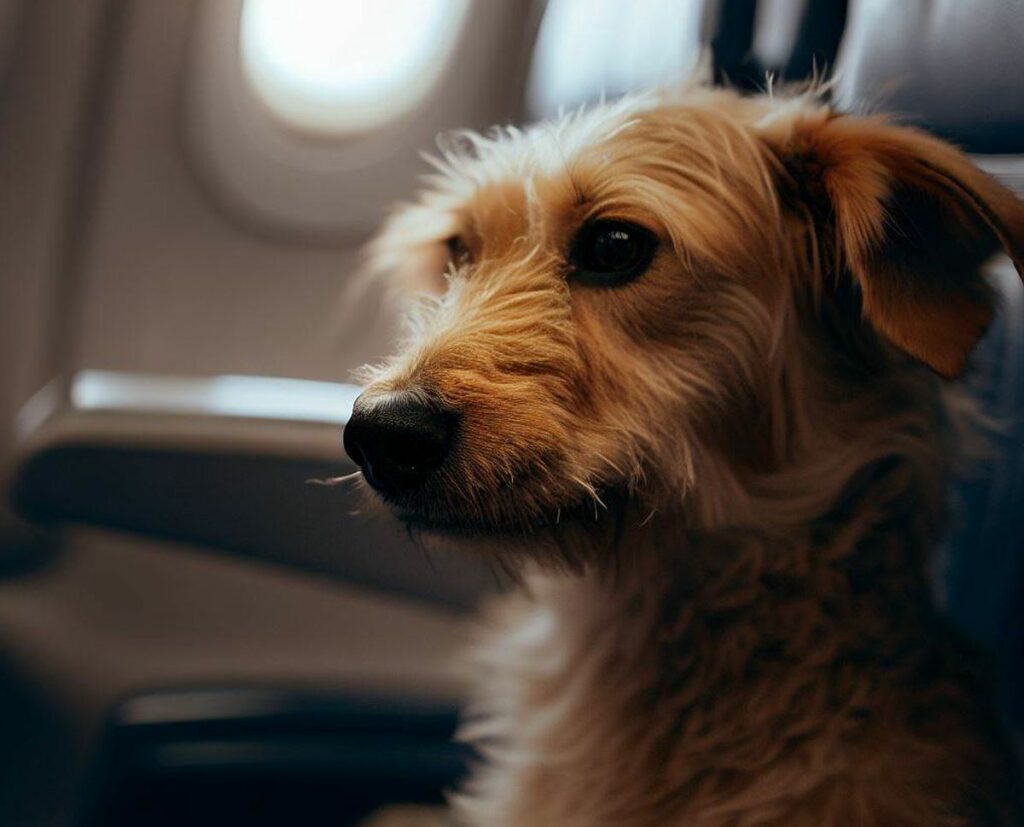 Voyager Chien Avion