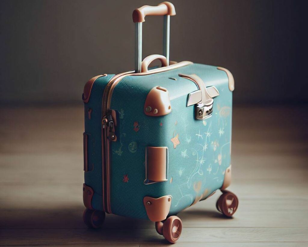 valise enfant avec des roulettes