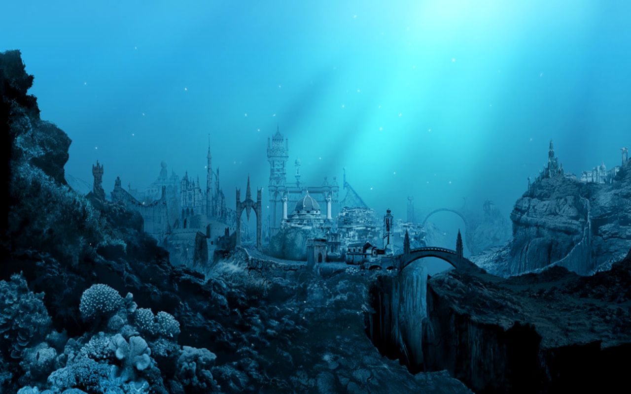 la Cité Submergée d'Atlantis