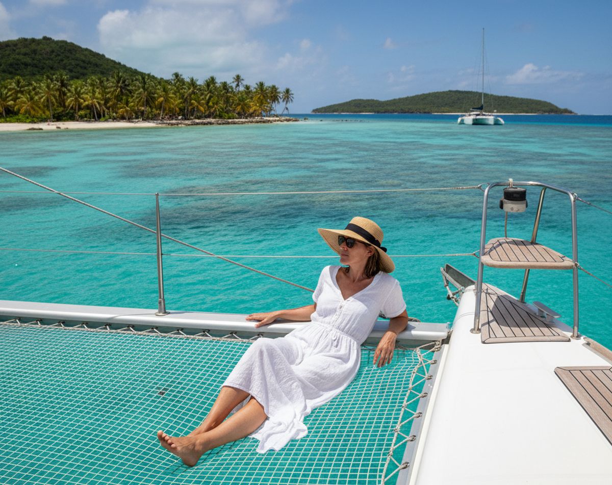 Vacances antillaises en catamaran liberté et évasion totale