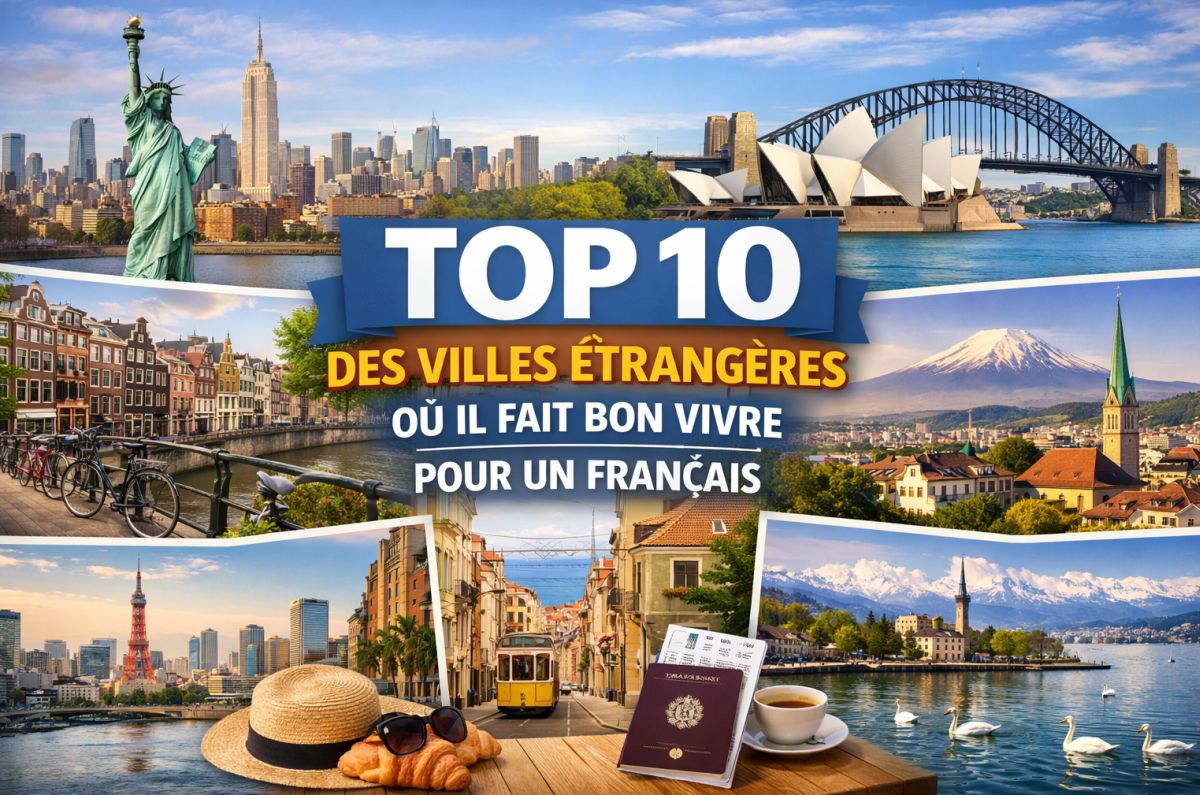 Top 10 des villes étrangères où il fait bon vivre pour un français