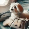 bichon maltais avion